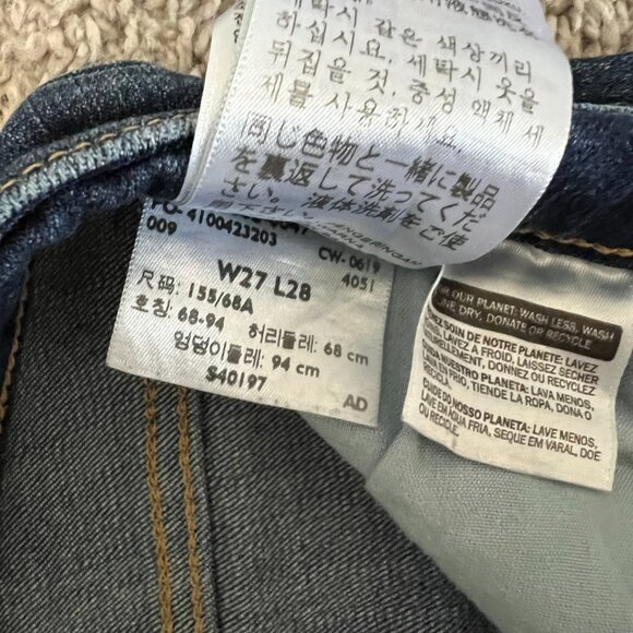 Levi's 721 High Rise Skinny Jeans W27 L28 - Picture 4 of 4
